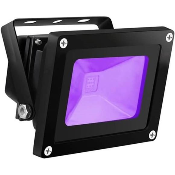 UV LED Black Light, High Power 10W LED Black Light Flood Light IP65-Waterproof - Picture 1 of 7